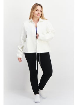 Women Sportswear Fit Brand Logo Training Track Jacket, Off White - pzsku/ZF69C3C3C4C26415A63F3Z/45/_/1726109187/bf1e710c-d7b9-4109-8e3b-e3674ed940a5