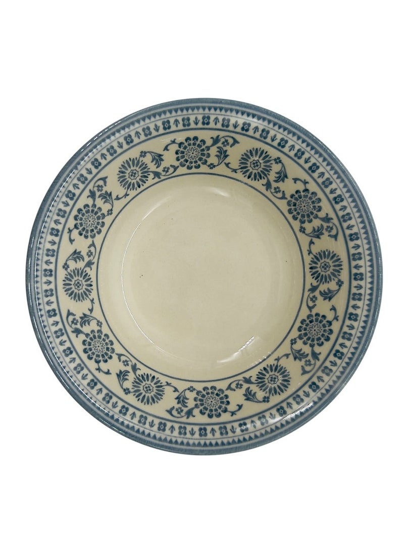 Claytan Claytan Ceramic Cereal Bowl 6.2", Plethora Grey Rim- CL-2415LC-CB  - Image 2