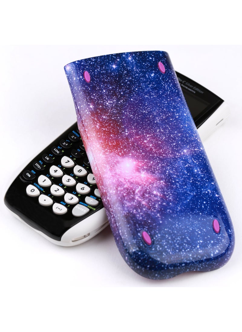 Guerrilla Guerrilla TI84STARHC Hard Slide Case-Cover for TI-84 Plus, TI 84-Plus C Silver Edition, TI-89 Titanium Graphing Calculator, Starbursts  - Image 4