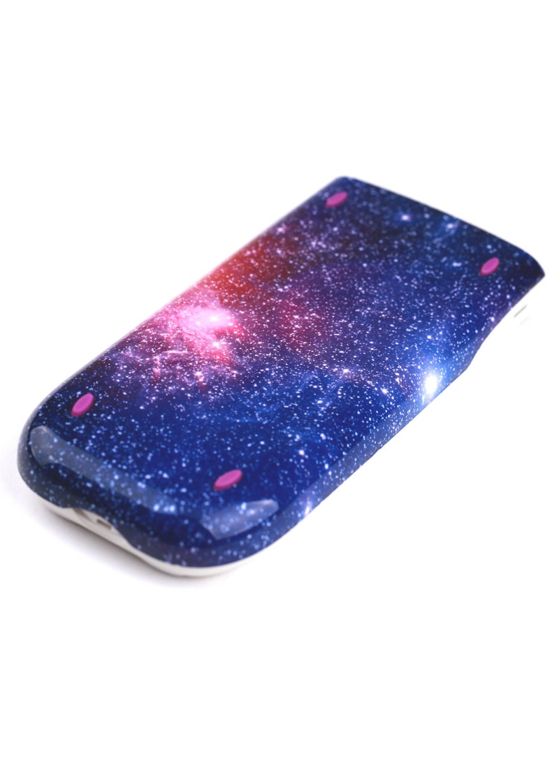 Guerrilla TI84STARHC Hard Slide Case-Cover for TI-84 Plus, TI 84-Plus C Silver Edition, TI-89 Titanium Graphing Calculator, Starbursts