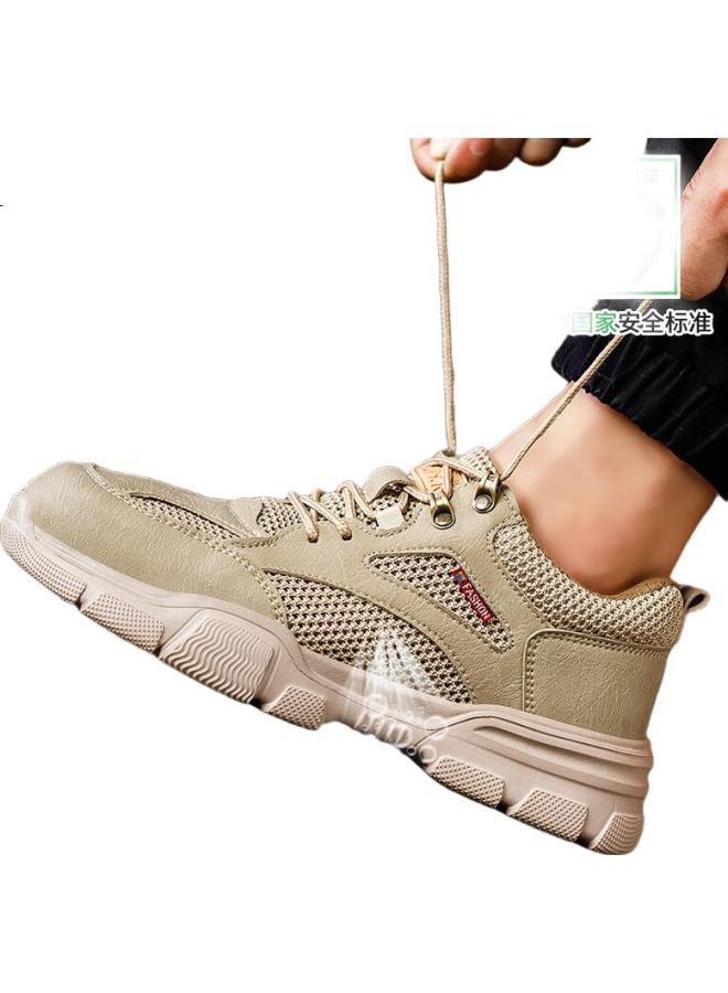 Fucheng Men'S Steel Toe Safety Shoes Anti-Smashing Anti-Piercing Breathable Comfortable Lightweight Wear-Resistant Work Shoes Safety Shoes 229 43 - Image 3