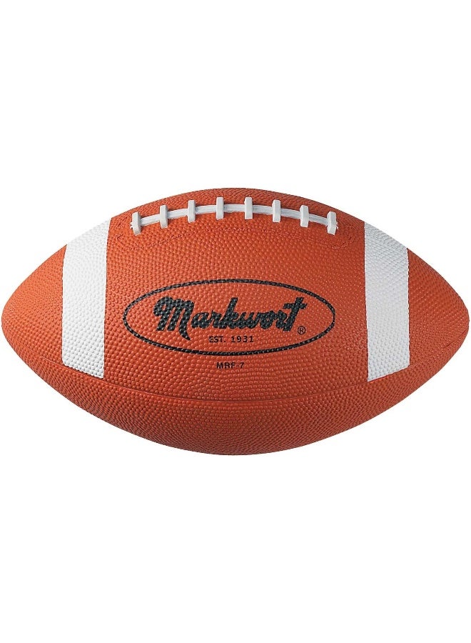 Markwort Intermediate Size Rubber Football - Image 1