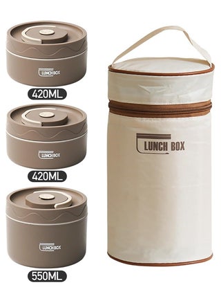 3 Layer coffee 2*420ml+1*550ml
