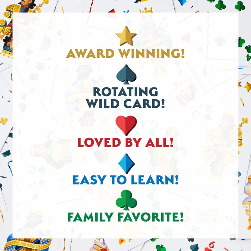 PlayMonster Five Crowns Scorepad â€“ 130 Page Replacement Score Sheet, Card Game Score Card, Tracks 7 Players at Once, Gift for Kids, Birthday Gifts - Image 5