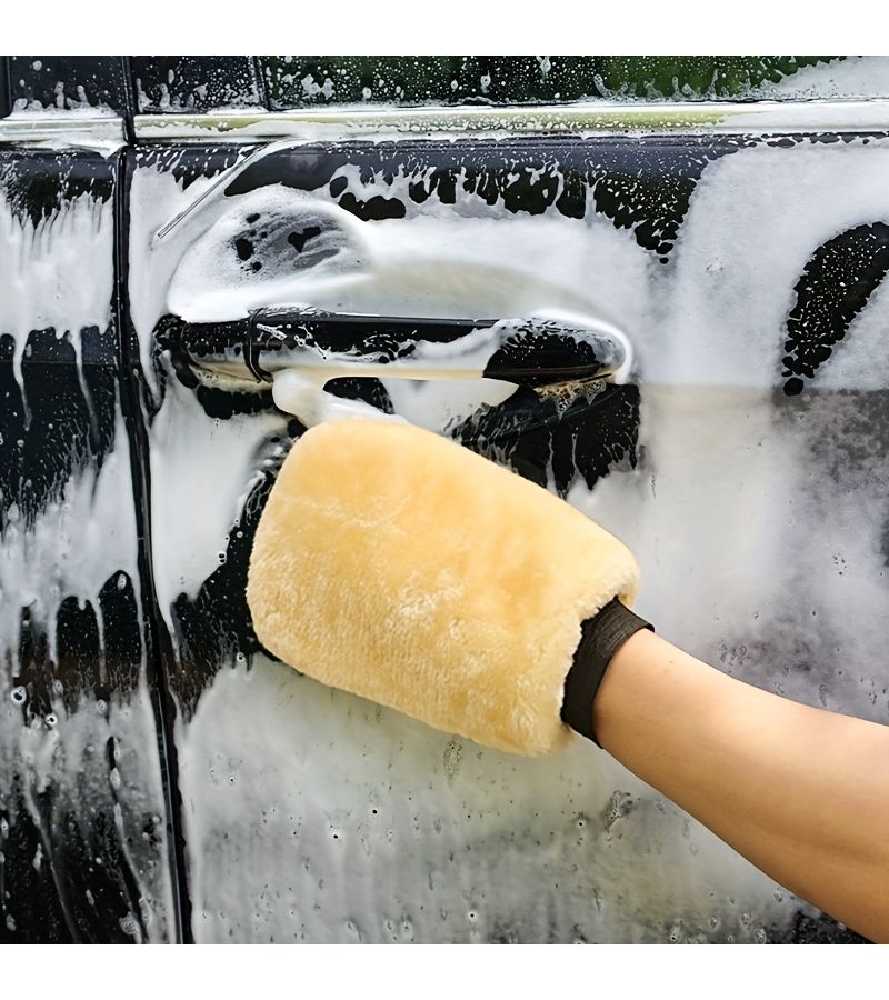 23pcs Car Cleaning Tool Set With Multifunctional Detail Brushes Polishing Sponges Car Wash Cloth Gloves Wheel Hub Brush For Interior And Exterior Auto Care - Image 5