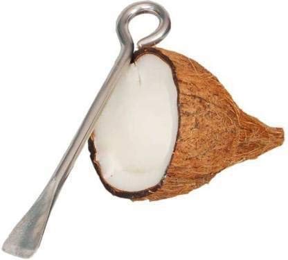 Bekner Coconut Opener Steel Rod,Coconut Break Plate Combo Pack - Image 4