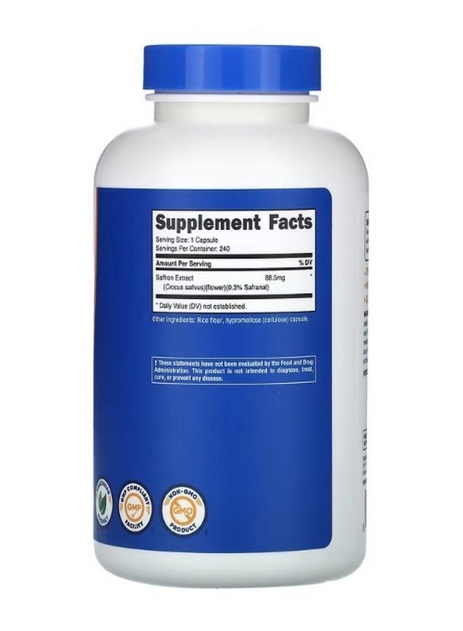 Saffron 88.5 mg  240 Capsules - Image 2
