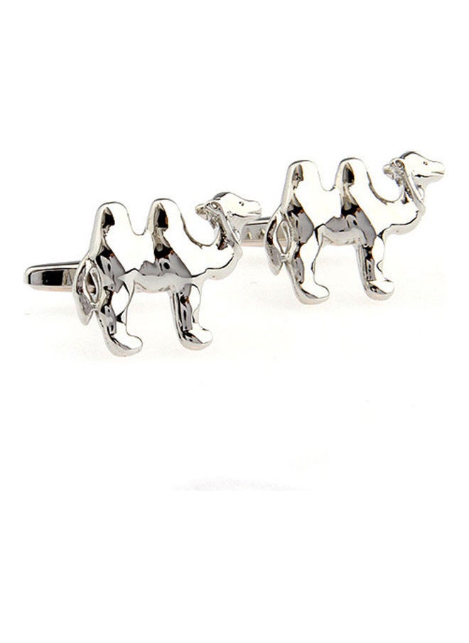 NIBEMINENT - Copper Shirt Camel Design Cufflinks - Image 1