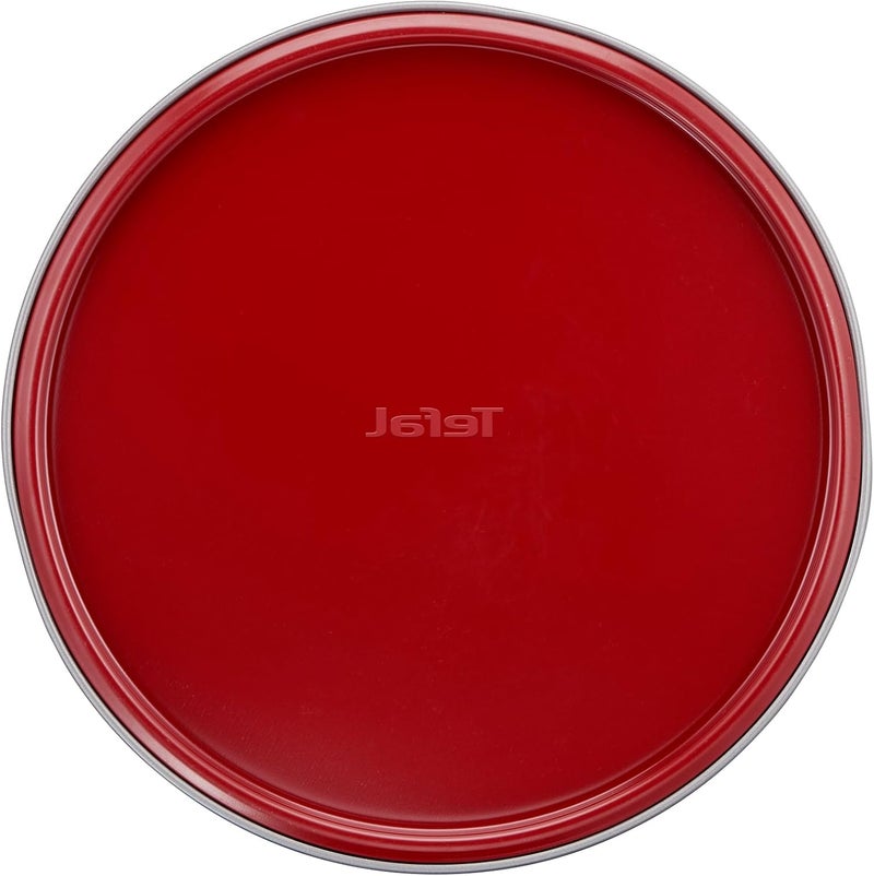 T-fal Tefal Delibake Springform Cake Tin, 25 cm, Red Carbon Steel Bakeware, Easy to Clean, 2 Years Warranty, J1641314 - Image 3