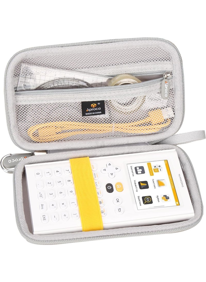 Aproca Aproca Grey Hard Storage Portable Case for NumWorks Graphing Calculator  - Image 2