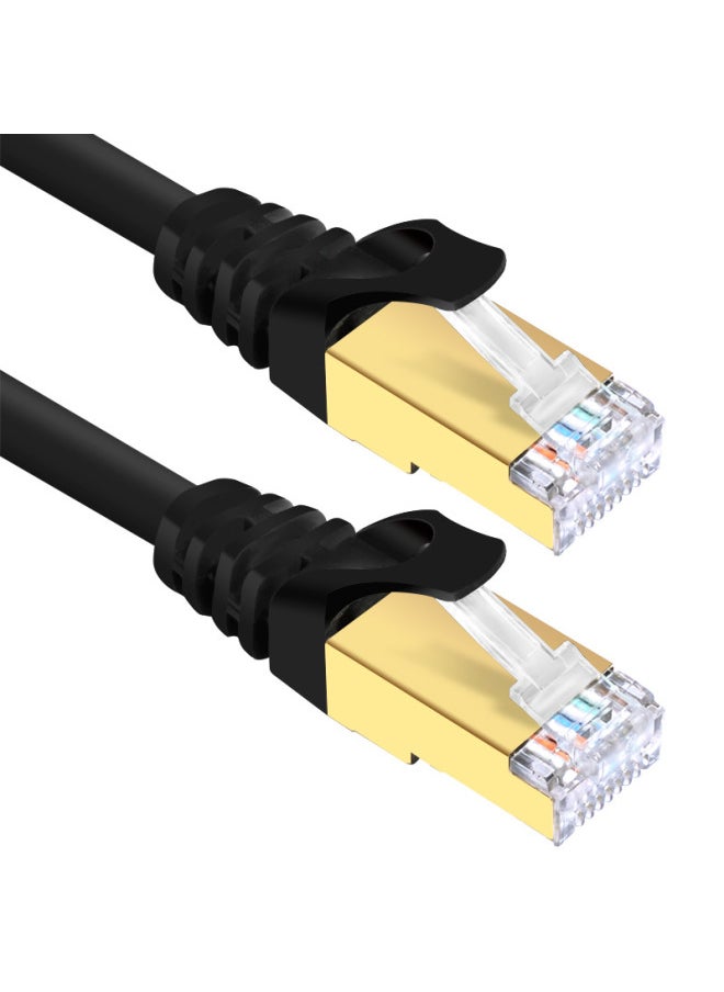 [Source Factory] Class 7 10 Gigabit High-speed Transmission Network Cable Household Broadband Router Cable-Color:Seven Gold-plated Round Wire Network Cable-Line Length:5 M  - Image 4