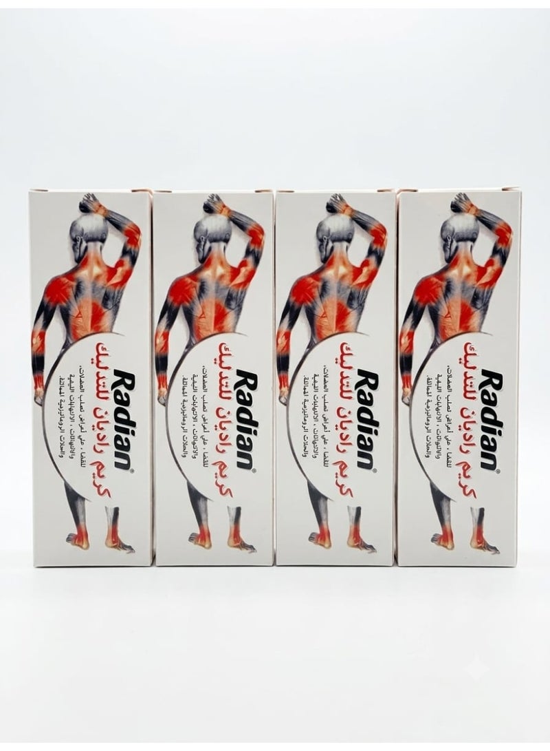 Radian Massage Cream 100g (4 packs) - Image 1