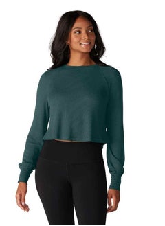 Tavi Renew Waffle Knit Crop Long Sleeve Forest - pzsku/ZF69D5016D951A4A32CCBZ/45/_/1704433444/b09a300f-1d90-4272-9a19-182867370cc7