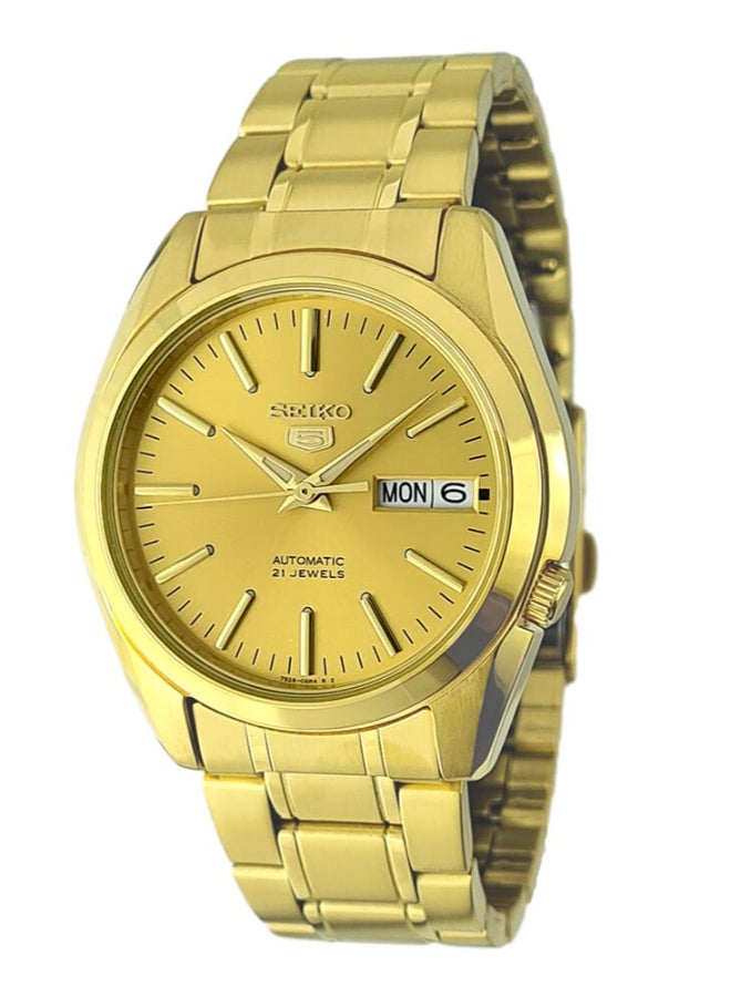 Seiko ساعة كلاسيك 21 جويلز 37 ملم من الستانلس ستيل للرجال SNKL48K1 - Image 1