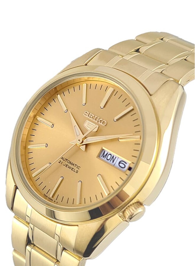 Seiko ساعة كلاسيك 21 جويلز 37 ملم من الستانلس ستيل للرجال SNKL48K1 - Image 2