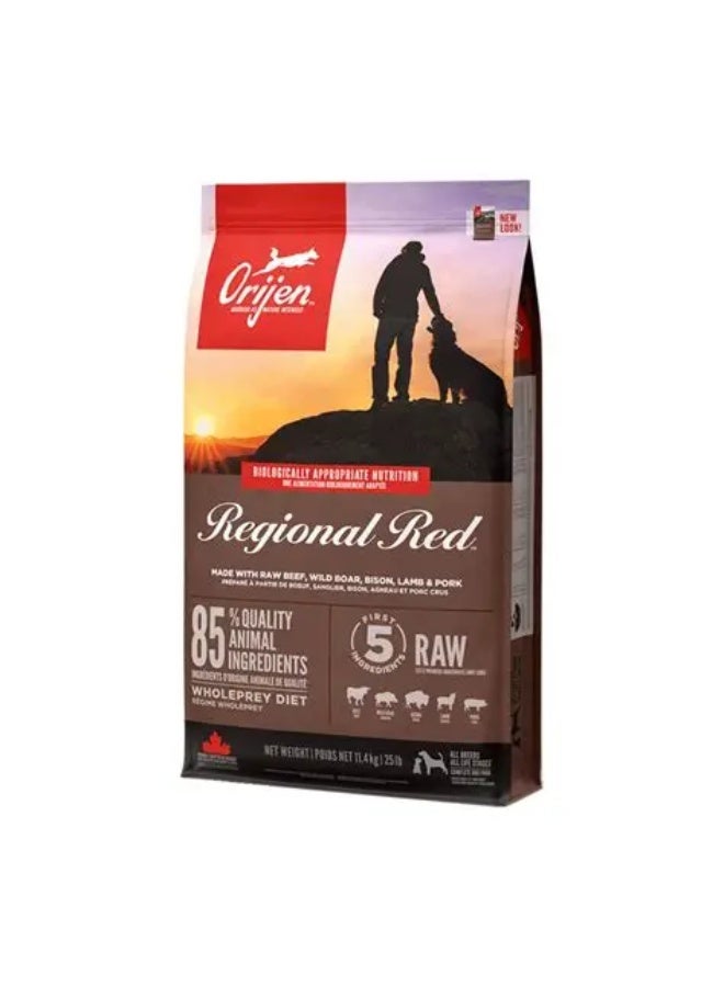 ORIJEN Regional Red Dry Dog Food 2KG - Image 1