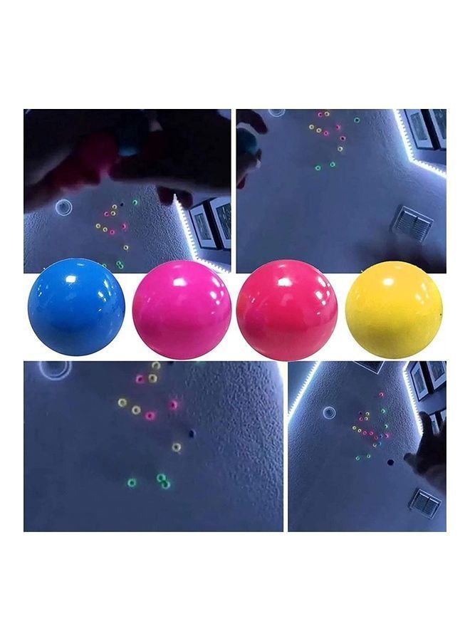 NIBEMINENT 3-Piece Glowing Stress Relief Sticky Balls - Image 3