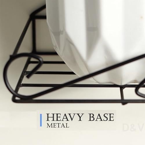 D&V ENGINEERING - Creative in innovation D&V Engineering Metal wall fixing wall mounting wall hanging plant planter pot stand bracket for Balcony(51 x 21cm) (Set of 2) - Image 4