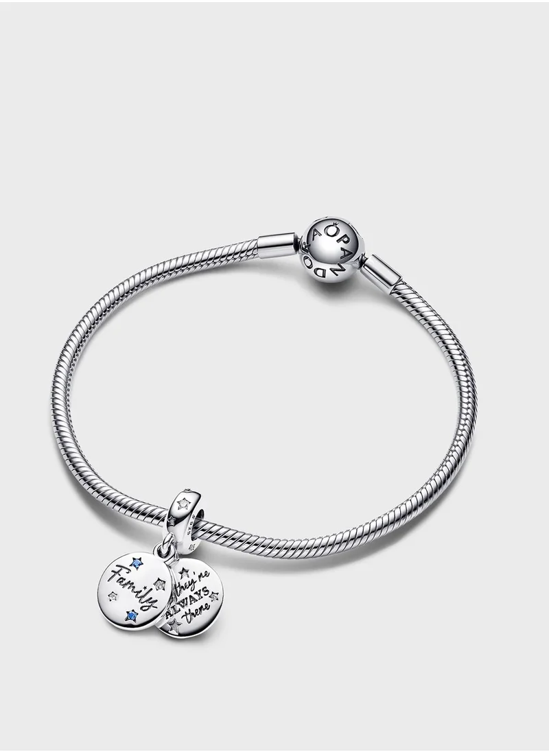 PANDORA Family Love Double Dangle Charm