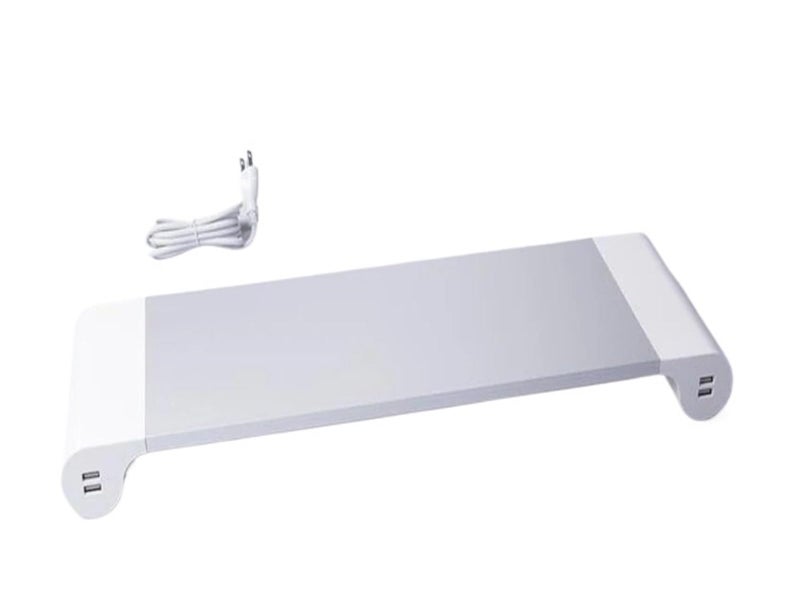 Aluminum Desktop Monitor Laptop Stand With AU Space Bar Anti Slip Riser - Image 3