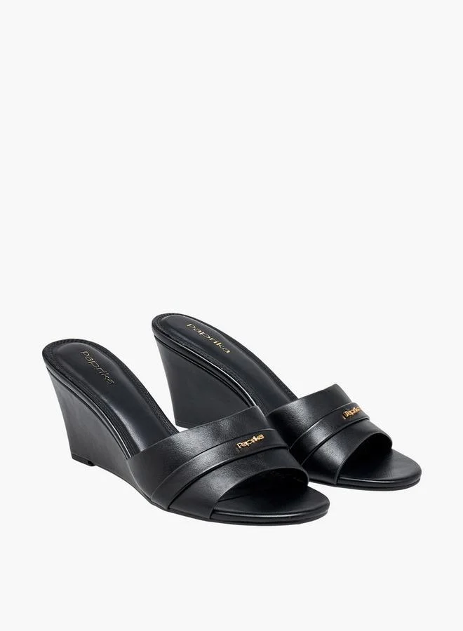 بابريكا Women Slip-On Wedge Heel Sandals