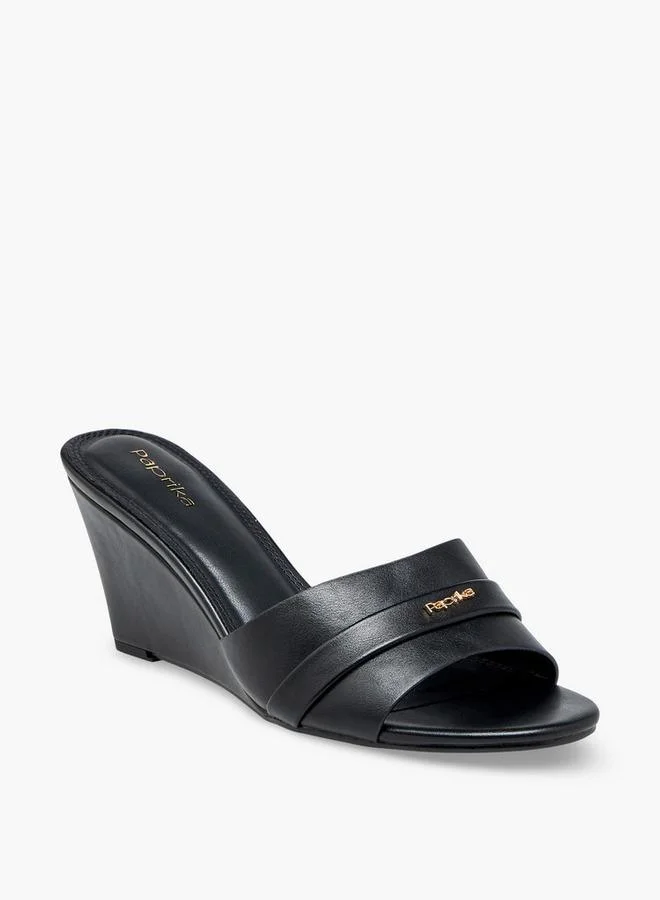 بابريكا Women Slip-On Wedge Heel Sandals