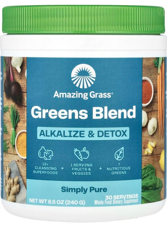 Green Blend Alkalize & Detox 8.5 oz (240 g)