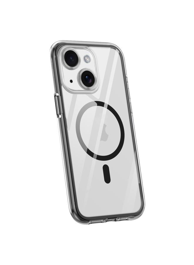 S-TOP Case For iPhone 14 Vacuum Airbag Y1 Series Transparent MagSafe Magnetic Phone Case - Image 1