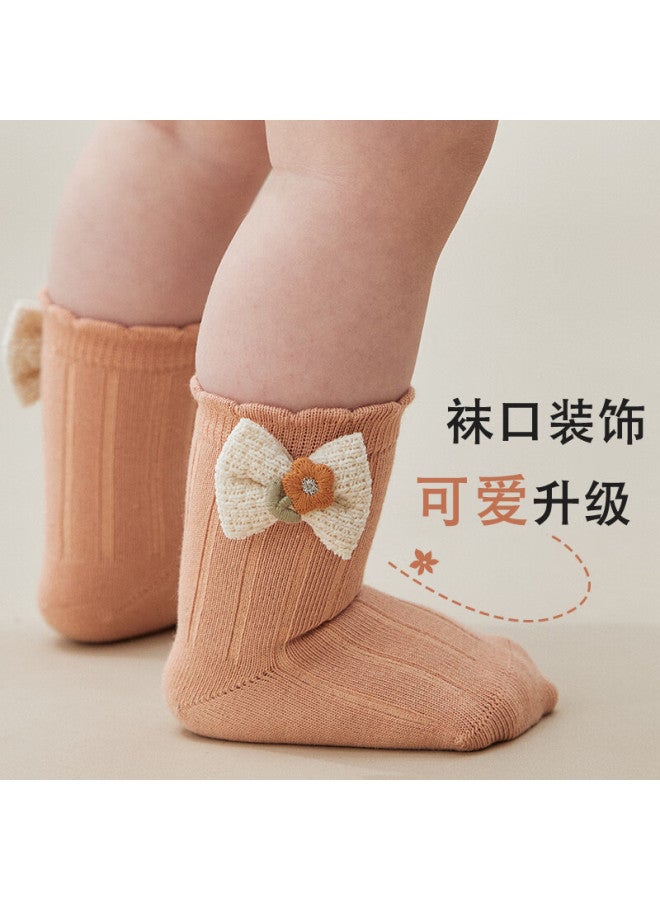 Barbie Baby Cotton Socks Seamless Short Socks 1-3 Years Newborn Mid-calf Socks Girls Long Socks Spring Autumn Winter - Image 2