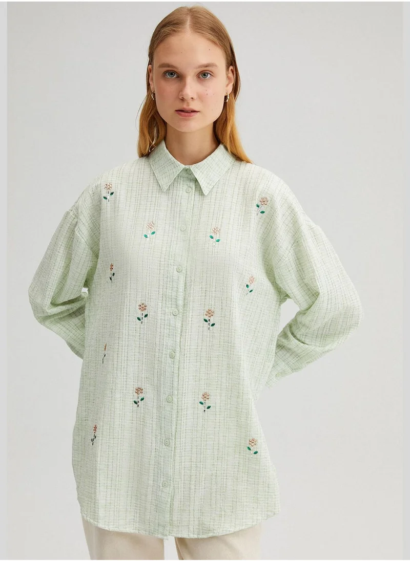 تاتشي EMBROIDERED SHIRT