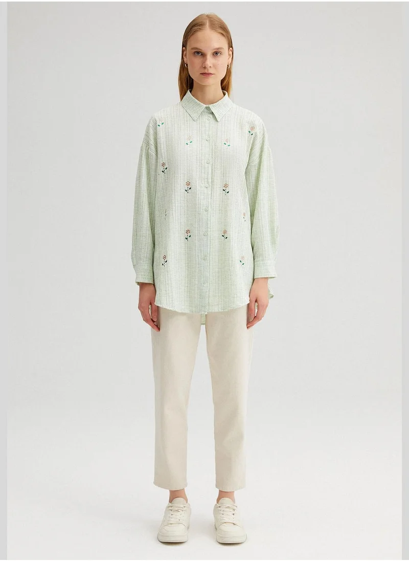 تاتشي EMBROIDERED SHIRT