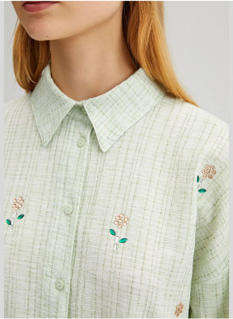 تاتشي EMBROIDERED SHIRT