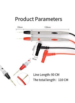 Generic Multimeter Test Leads Probes Banana Plug,Gold Digital Multimeter Probes Electrical Test Probe for Most of Digital Multimeter  - Image 3