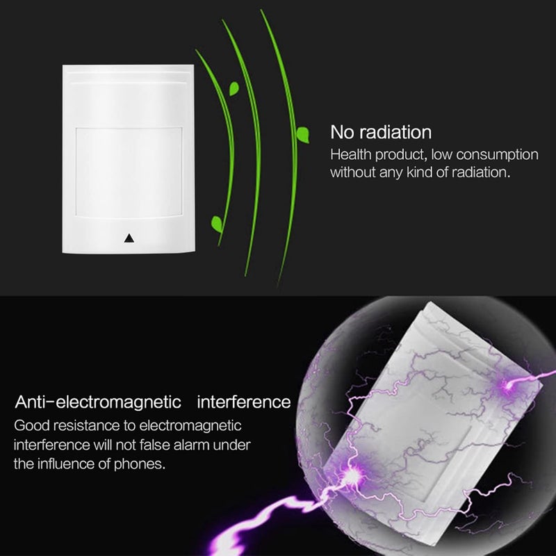Infrared Alarm 10×7×6 Wired Passive Infrared Motion Sensor Double PIR Detector Warning Alarm Security System 12v PIR Wired Motion Sensor - Image 2