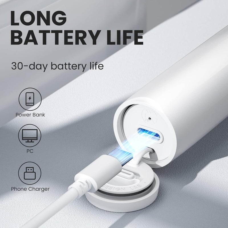 Oclean Endurance Sonic Electric Toothbrush for Adults, Rechargeable, Deep Clean Mode, Smart 2-Minute Timer, White - Image 5