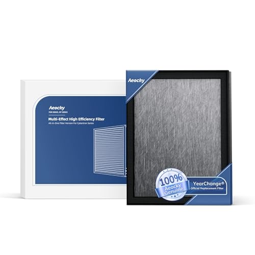 AEOCKY Air Filter for ModelCybertron 5in1 Filter with Washable PreFilter for Pollen Wildfire Smoke Dust Pet Dander Odor and Household Pollutants 1 Pack - Image 1