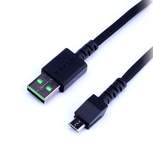 HUYUN USB Charging Cable for Razer Naga Pro 20000 DPI & DeathAdder V2 pro & Razer Basilisk & Razer Viper Ultimate Hyperspeed Lightest Cyberpunk 2077 Mouse - Image 4