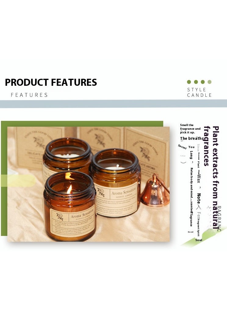 Healife Natural Plant Extract Scented Candle – Pure Aromatherapy for Home, Perfect for Bedroom, Living Room, Bathroom & Dining Area  - Image 3