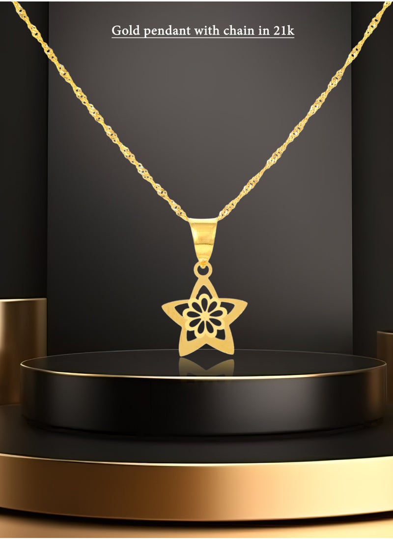 BAFLEH JEWELLERY Embrace True Luxury with 21 Karat Gold Necklaces  - Image 5