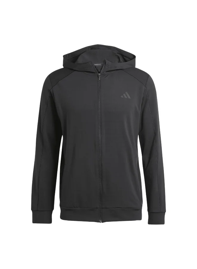 Adidas Adidas Puremotion Hood Black Track Top Track Tops For Men