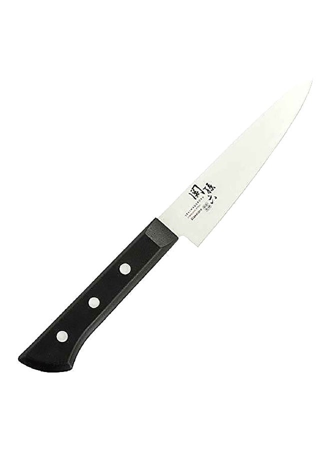 KAI Ergonomic Handle Dishwasher Safe Petty Knife Silver And Black 1.4 X 2.9 X 23 Cm Ab-5423 - Image 2