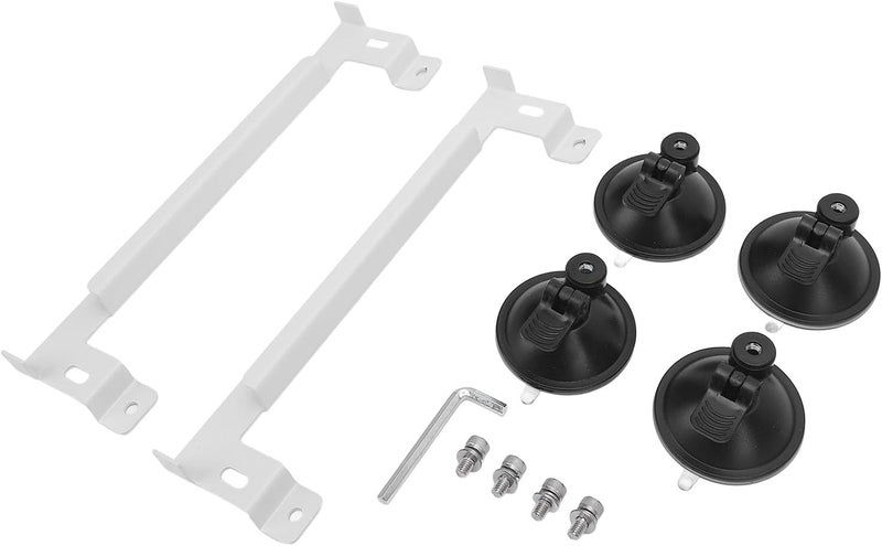 aqxreight Satellite Antenna Suction Cup Car Mount Mini Sunroof Mount for Car and Sunroofs Strong Suction Design White Iron Material RV Yacht Sedan SUV Dish Antenna Mounting - Image 3