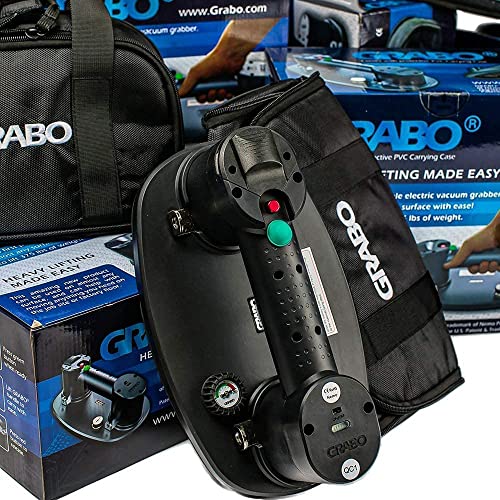 نيمو غرابو 1 بطارية 1 ختم رافع شفط كهربائي للأخشاب والأرصفة والجدران الجافة والرخام والبلاط والمزيد يرفع حتى 375 رطل