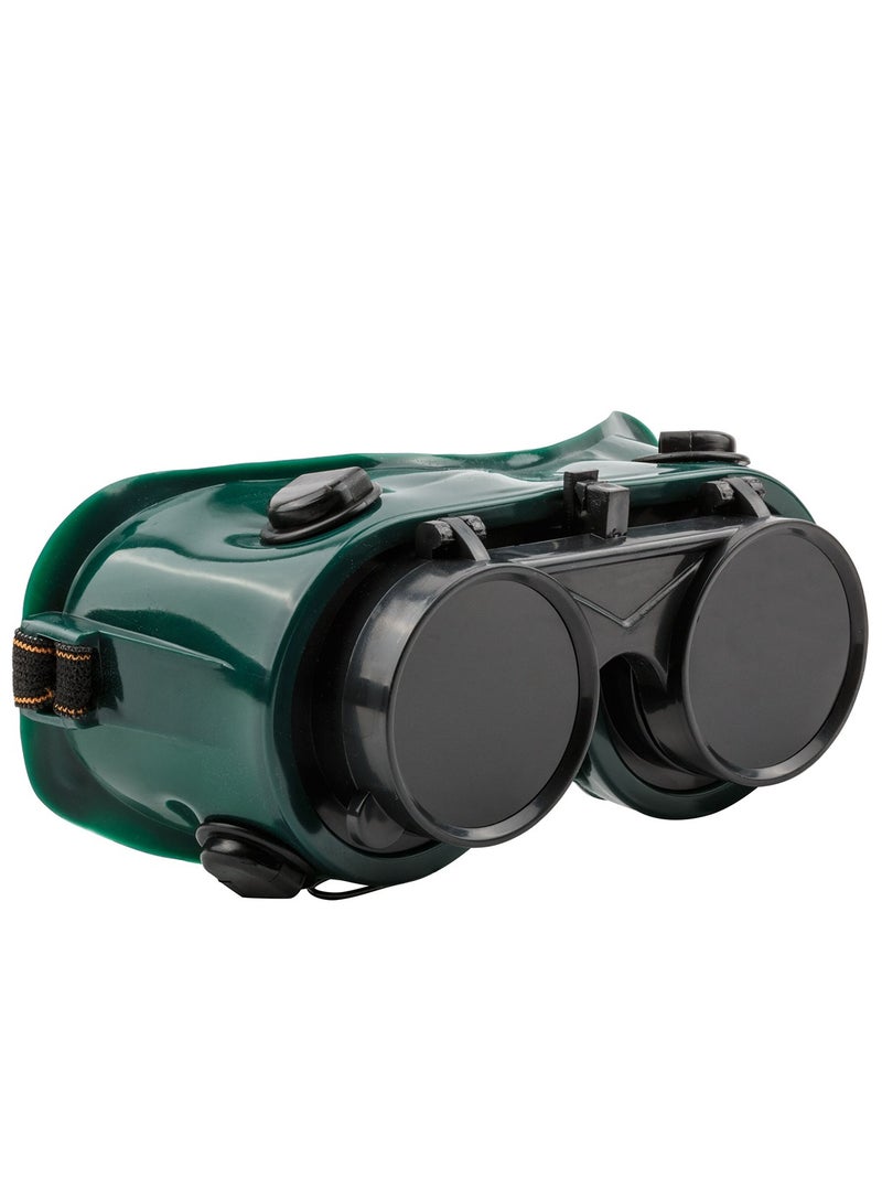 RACO RACO Double-Layer Welding Safety Flip Up Goggles Eye Protection Glasses, Eclipse Shades Wrap Around Safety Eye Protection Glasses. - Image 1