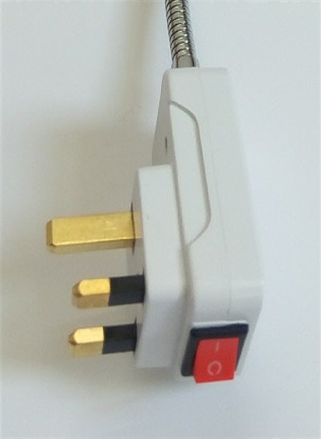 Flexible Universal E27 UK Plug Lamp Bulbs Holder with Lampshade - Image 3