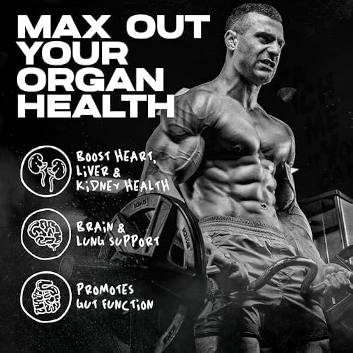 AFTERDARK OrganX Organ Support, Comprehensive Supplement, Promotes Healthy Heart, Liver, Kidneys, Stomach, Brain, Skin, and Lung Function, Advanced Detoxification and Wellness Formula (150 Capsules) - Image 2