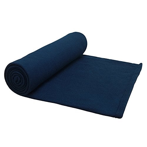 Goyal's Plain Fleece Single Bed Blanket, 250 TC - Vibrant Colors (Pack of 5) - Image 2