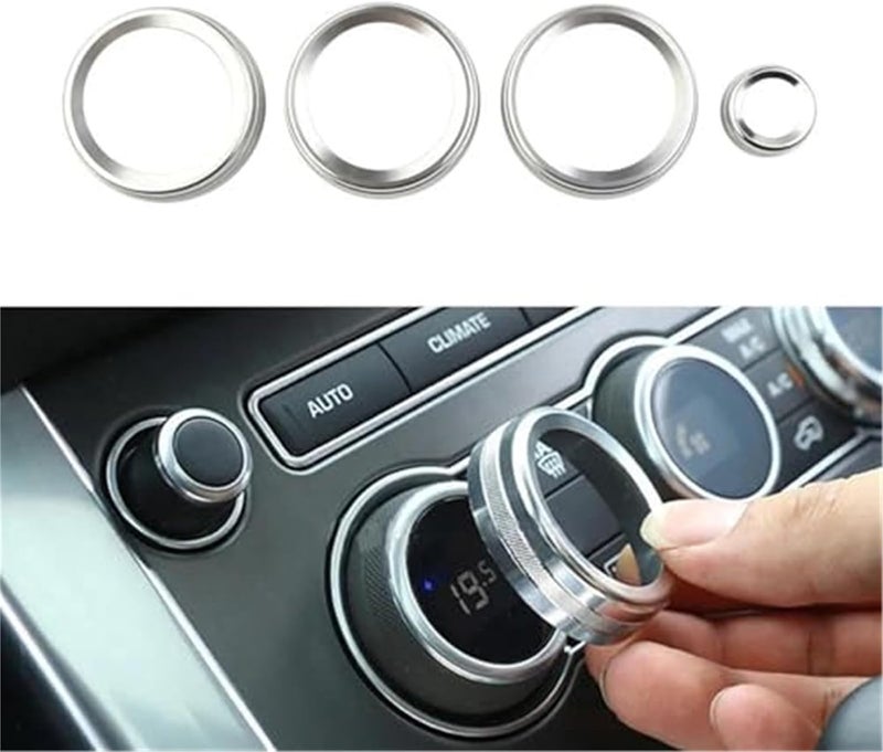 Wivplex Auto AC Knob Trim for Range Rover L405 - Image 5