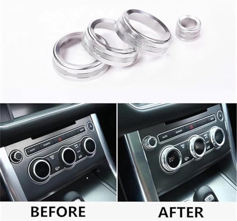 Wivplex Auto AC Knob Trim for Range Rover L405 - Image 2
