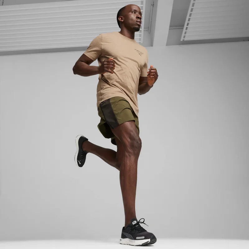 PUMA Run Club Men's T-Shirt 52585767-BEJ M - Beige